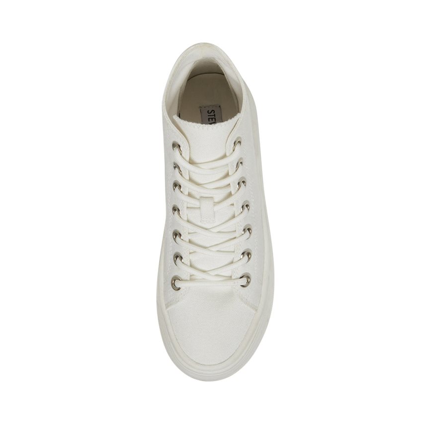 White Steve Madden Giant Women's Platform Shoes | PH 7693BSO